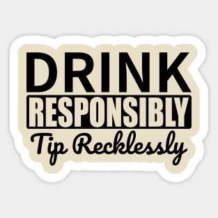 bartender Sticker